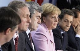  European leaders during the meeting